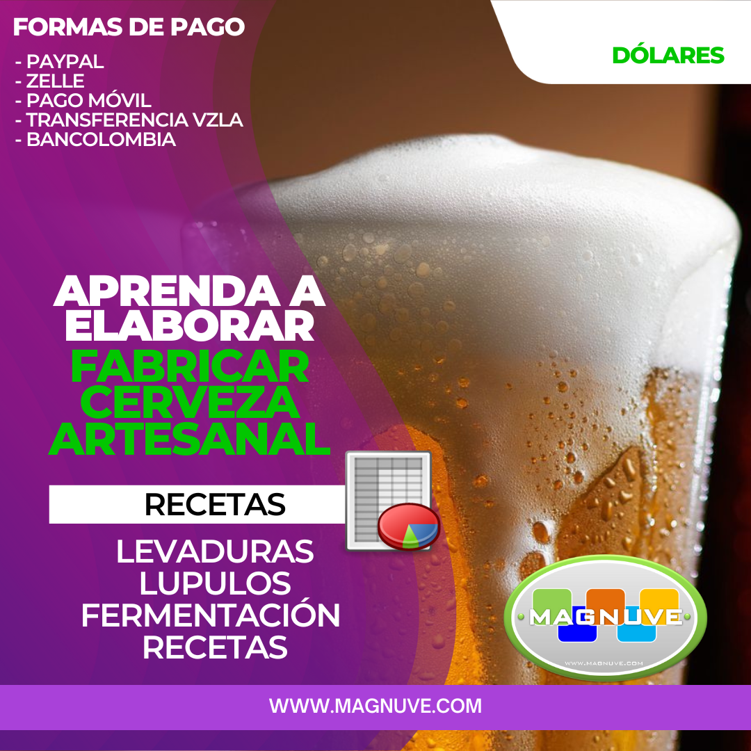 Aprenda Elaborar Fabricar Cerveza Artesanal