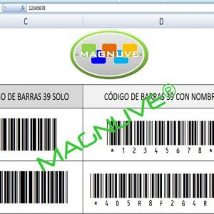 Generador De Códigos De Barras (excel, Word, Access, Etc.)