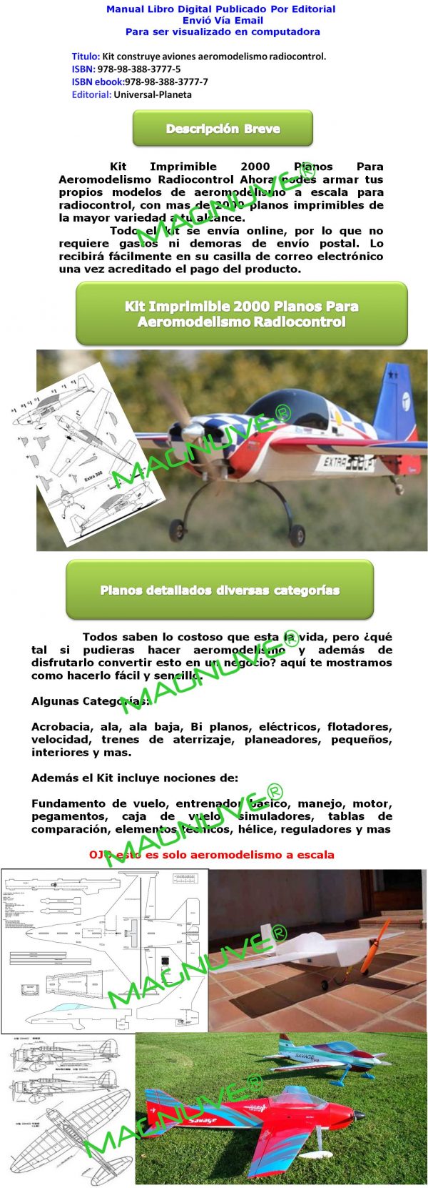 Bildergebnis Fr Aeromodelismo Planos Planos Gratis Planos Kit