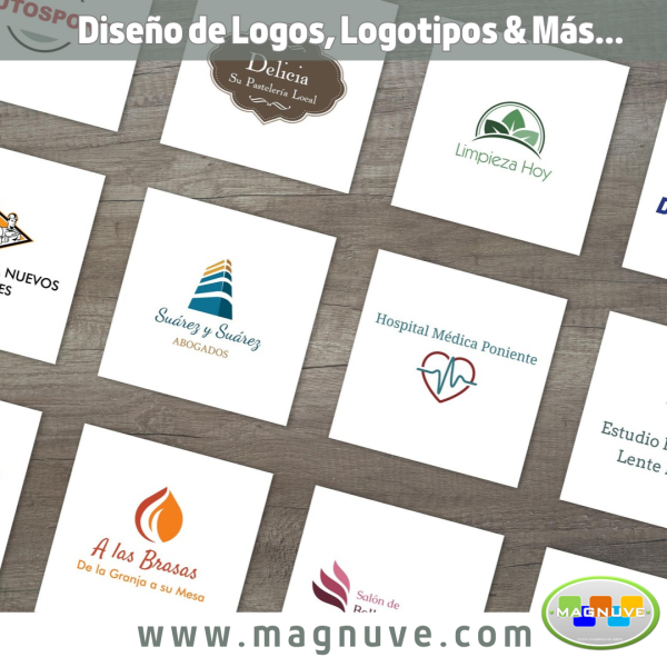 Diseño de Logos Logotipos Identidad Corporativa Imagen Empresa Negocios